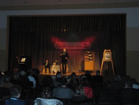 Prireditev ob Slovenskem kulturnem prazniku Pusti peti moj´ga slavca! v izvedbi Rajka Stuparja 16